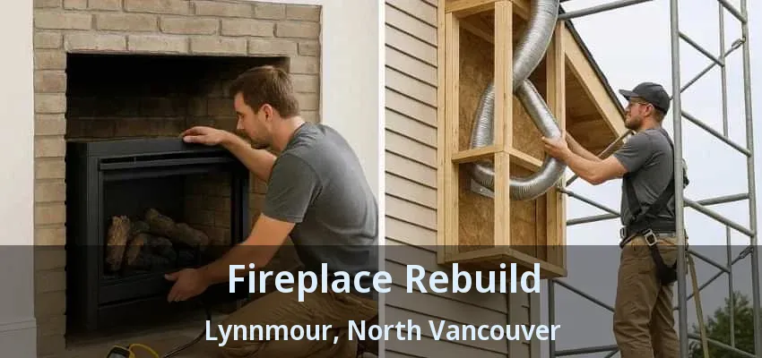 Fireplace Rebuild Lynnmour, North Vancouver - BC