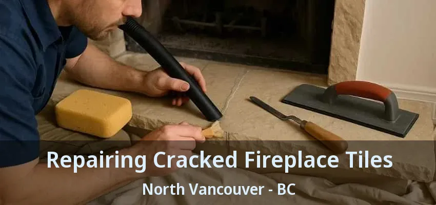 Repairing Cracked Fireplace Tiles North Vancouver - BC Repairing Cracked Fireplace Tiles North Vancouver - BC